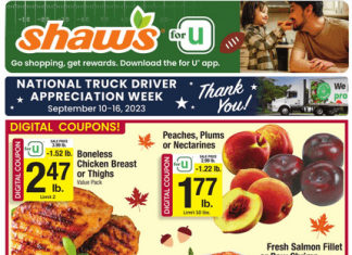 Shaw’s Weekly Ad Sep 08 – Sep 14, 2023