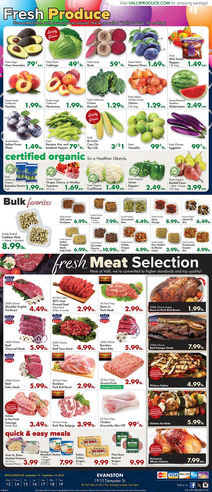 Valli Produce Weekly Ad Sep 13 Sep 19, 2023