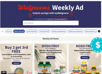 Walgreens Weekly Ad Sep 10 – Sep 16, 2023