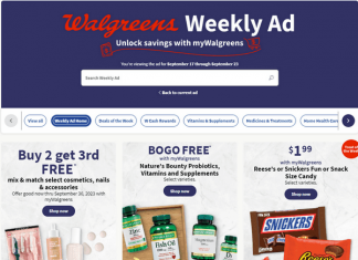 Walgreens Weekly Ad Sep 17 – Sep 23, 2023