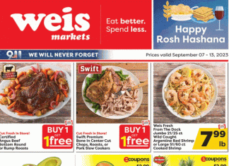 Weis Markets Weekly Ad Sep 07 – Sep 13, 2023