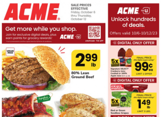 ACME Weekly Ad Oct 06 – Oct 12, 2023