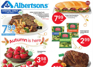 Albertsons Weekly Ad Oct 18 – Oct 24, 2023