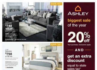 Ashley Furniture HomeStore Weekly Ad Oct 17 – Oct 30, 2023