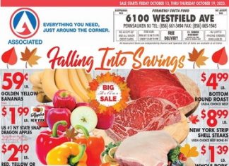 Associated Supermarkets Weekly Ad Oct 13 – Oct 19, 2023
