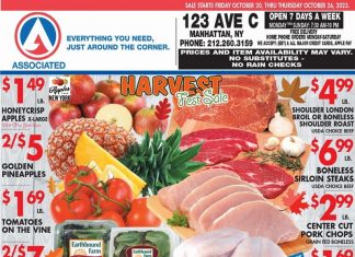 Associated Supermarkets Weekly Ad Oct 20 – Oct 26, 2023