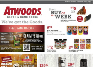 Atwoods Weekly Ad Oct 25 – Nov 05, 2023