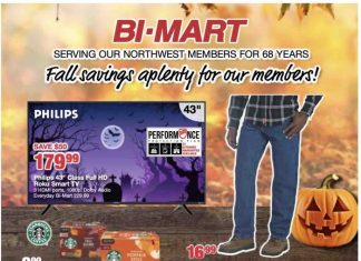Bi-Mart Weekly Ad Oct 11 – Oct 24, 2023 (Halloween Promotion Included)