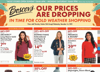 Boscov’s Weekly Ad Oct 26 – Nov 01, 2023