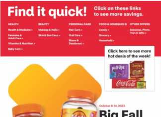 CVS Weekly Ad Oct 08 – Oct 14, 2023