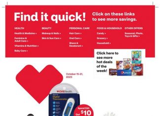 CVS Weekly Ad Oct 15 – Oct 21, 2023 (Halloween Promotion Included)