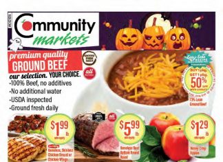 Community Markets Weekly Ad Oct 26 – Nov 01, 2023 (Halloween Promotion Included)