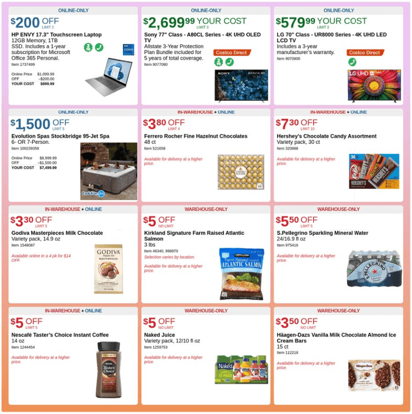 Costco Monthly Ad Sep 22 Oct 22, 2023