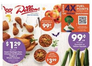 Dillons Weekly Ad Oct 25 – Oct 31, 2023 (Halloween Promotion Included)