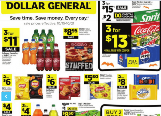 Dollar General Weekly Ad Oct 15 – Oct 21, 2023