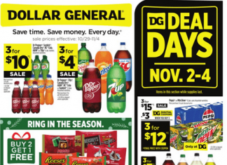 Dollar General Weekly Ad Oct 29 – Nov 04, 2023