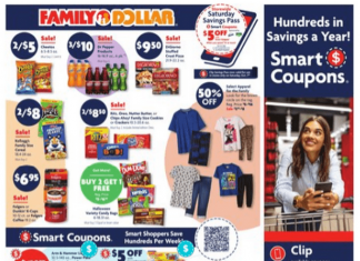 Family Dollar Weekly Ad Oct 01 – Oct 07, 2023