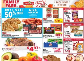 Family Fare Weekly Ad Oct 01 – Oct 07, 2023