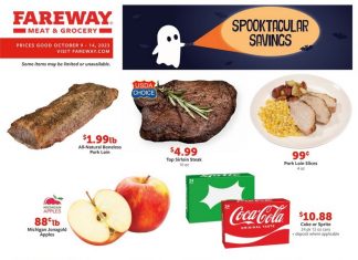 Fareway Weekly Ad Oct 09 – Oct 14, 2023 (Halloween Promotion Included)
