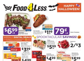 Food 4 Less Weekly Ad Oct 25 – Oct 31, 2023 (Halloween Promotion Included)