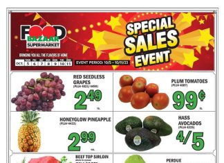 Food Bazaar Weekly Ad Oct 05 – Oct 11, 2023
