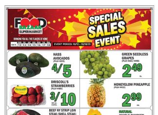 Food Bazaar Weekly Ad Oct 12 – Oct 18, 2023