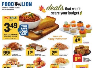 Food Lion Weekly Ad Oct 25 – Oct 31, 2023 (Halloween Promotion Included)