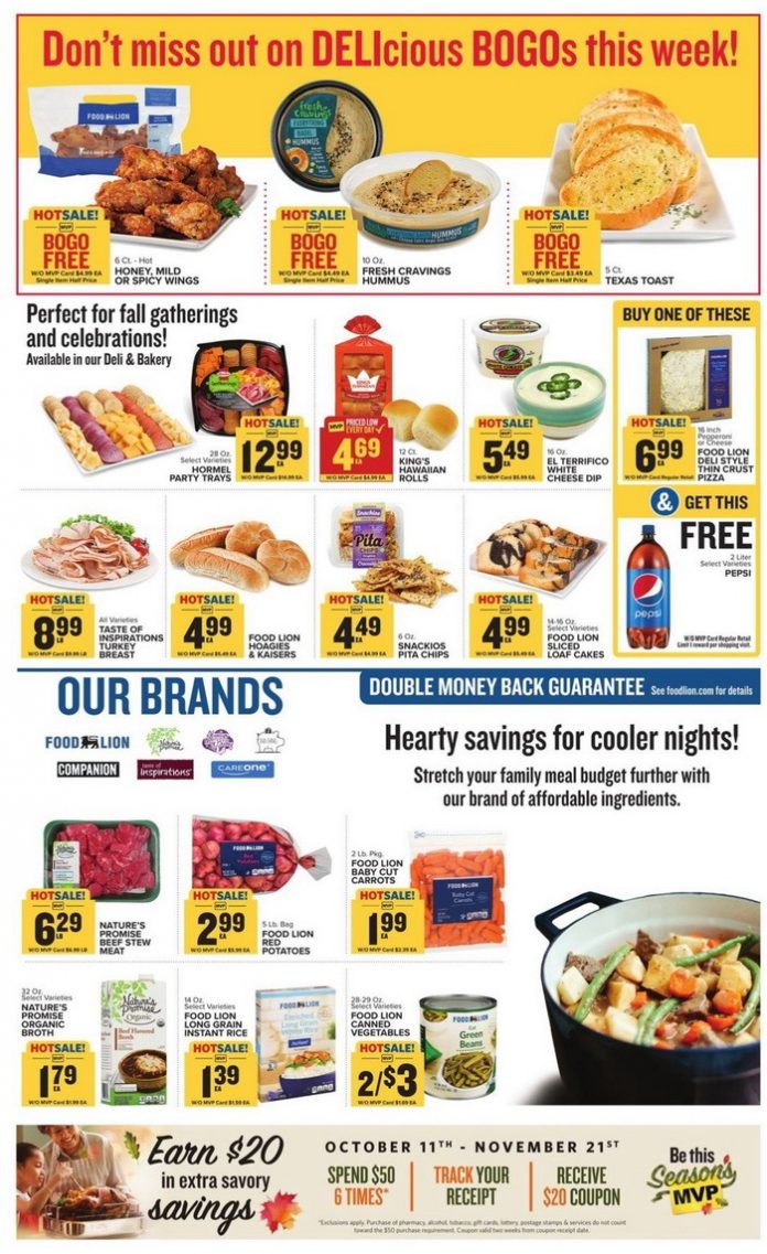 Food Lion Weekly Ad Oct 25 Oct 31, 2023 (Halloween Promotion Included)