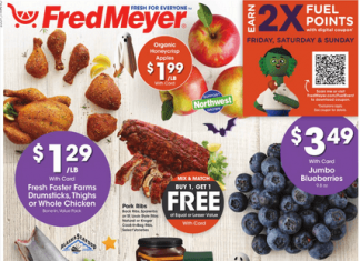 Fred Meyer Weekly Ad Oct 25 – Oct 31, 2023 (Halloween Promotion Included)