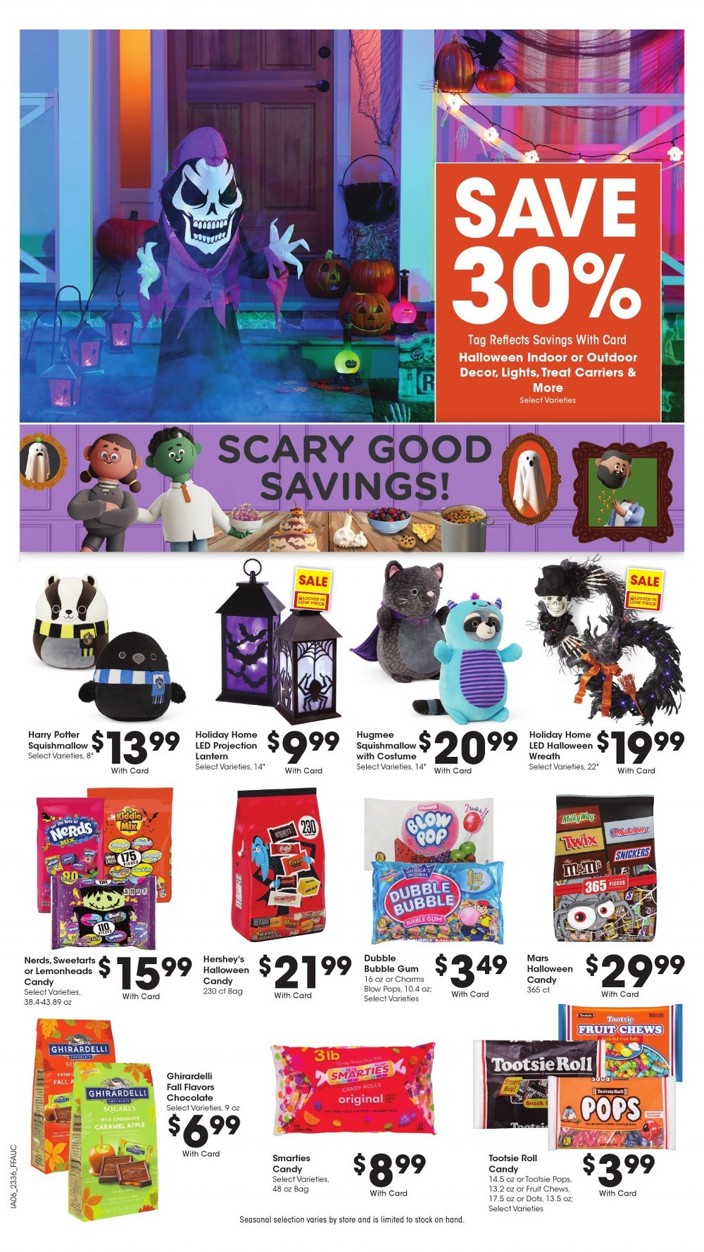 Fry's Food Weekly Ad Oct 04 Oct 10, 2023 (Halloween Promotion Included)