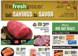 Gerrity’s Supermarkets Weekly Ad Oct 13 – Oct 19, 2023