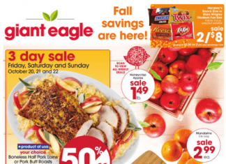 Giant Eagle Weekly Ad Oct 19 – Oct 25, 2023 (Halloween Promotion Included)