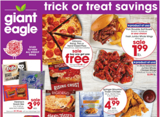 Giant Eagle Weekly Ad Oct 26 – Nov 01, 2023 (Halloween Promotion Included)