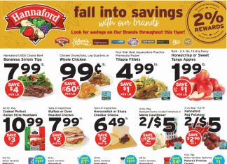 Hannaford Weekly Ad Oct 08 – Oct 14, 2023 (Halloween Promotion Included)