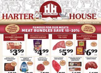 Harter House Weekly Ad Oct 25 – Oct 31, 2023