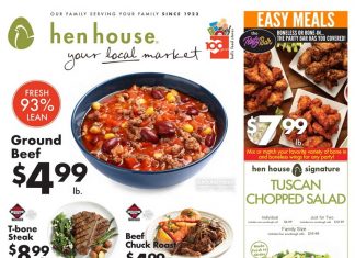 Hen House Weekly Ad Oct 25 – Oct 31, 2023