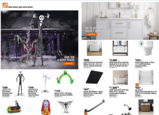 Home Depot Weekly Ad Sep 28 – Oct 05, 2023 (Halloween Promotion Included)