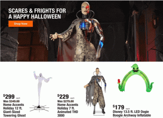 Home Depot Weekly Ad Oct 19 – Oct 26, 2023 (Halloween Promotion Included)