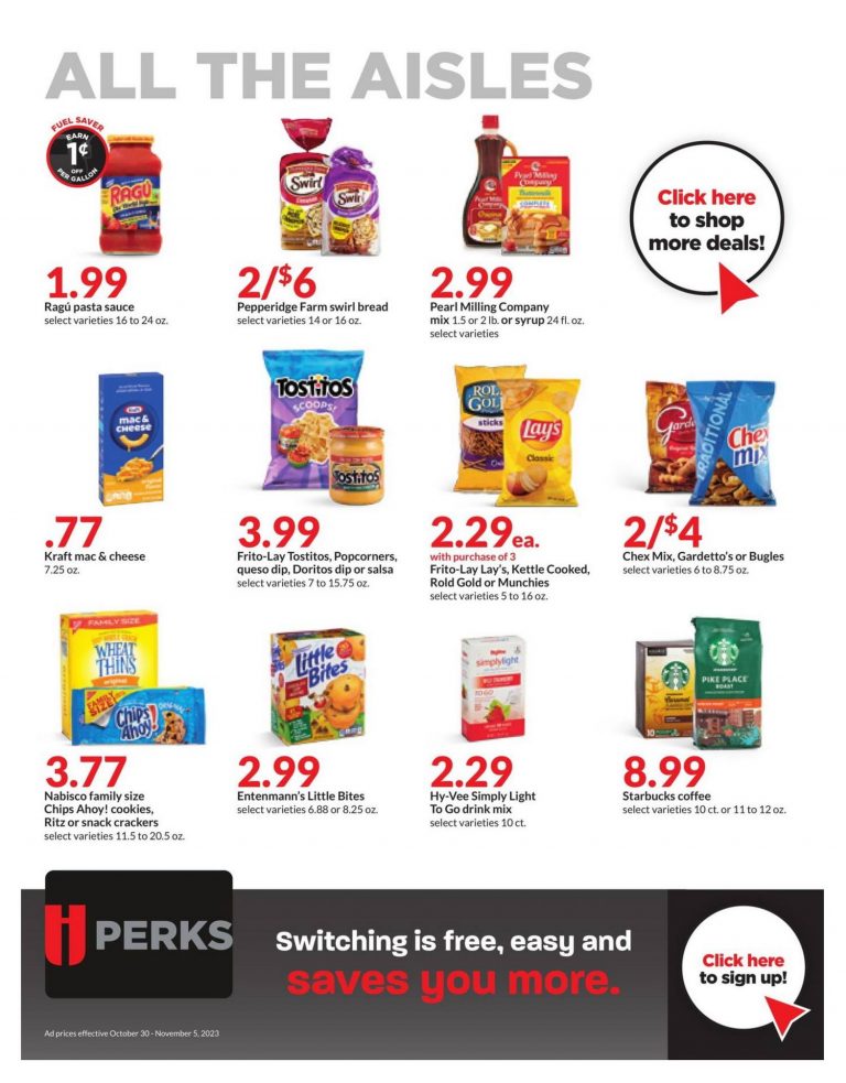 HyVee Weekly Ad Oct 30 Nov 05, 2023