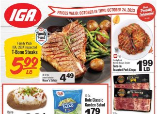 IGA Weekly Ad Oct 18 – Oct 24, 2023