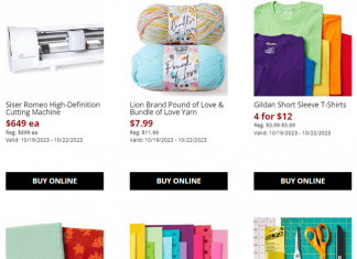 Jo-Ann Black Friday Deals Oct 19 – Oct 22, 2023