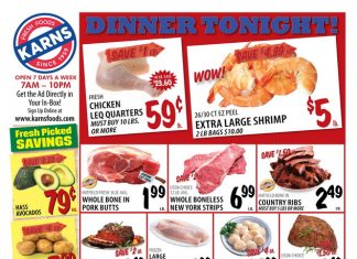 Karns Quality Foods Weekly Ad Nov 31 – Nov 06, 2023