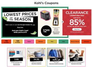 Kohl’s Coupon Ad Until Oct 22, 2023