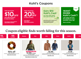 Kohl’s Coupon Ad Until Oct 29, 2023