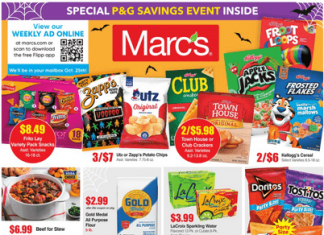 Marc’s Weekly Ad Oct 11 – Oct 17, 2023 (Halloween Promotion Included)