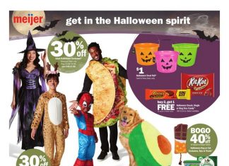 Meijer Halloween Ad Oct 22 – Oct 31, 2023