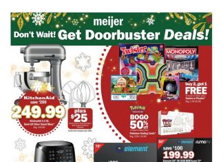 Meijer Holiday Ad Oct 29 – Nov 04, 2023