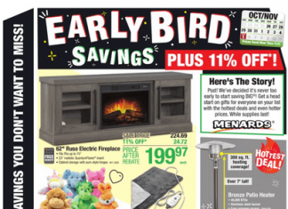 Menards Preview Black Friday Ad Oct 26 – Nov 05, 2023