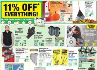 Menards Weekly Ad Oct 05 – Oct 15, 2023