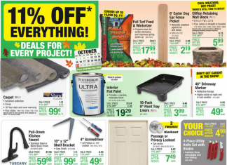 Menards Weekly Ad Oct 12 – Oct 22, 2023 (Halloween Promotion Included)